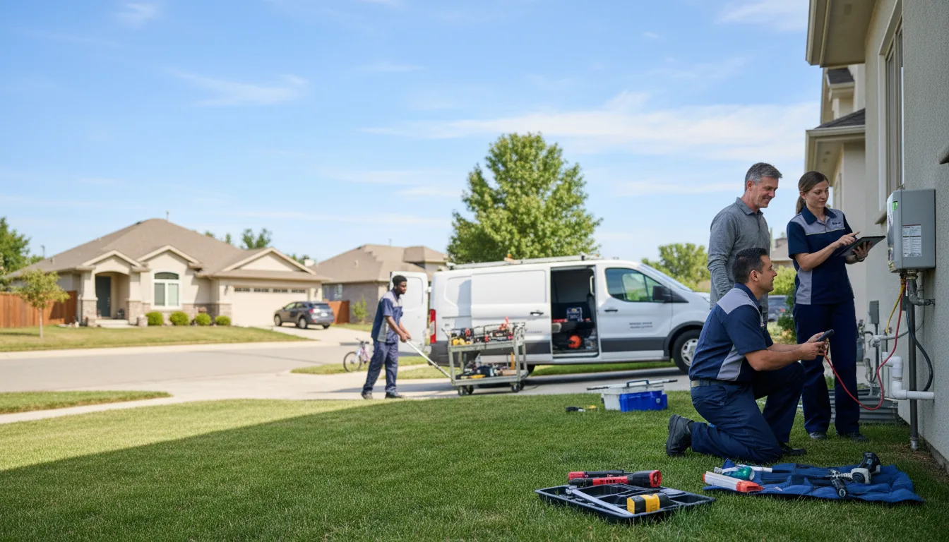 Tankless water heater service in Vernon, VT